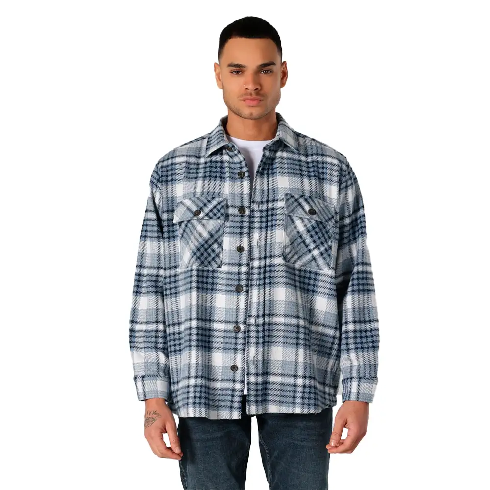 Мужская рубашка с длинным рукавом - INV